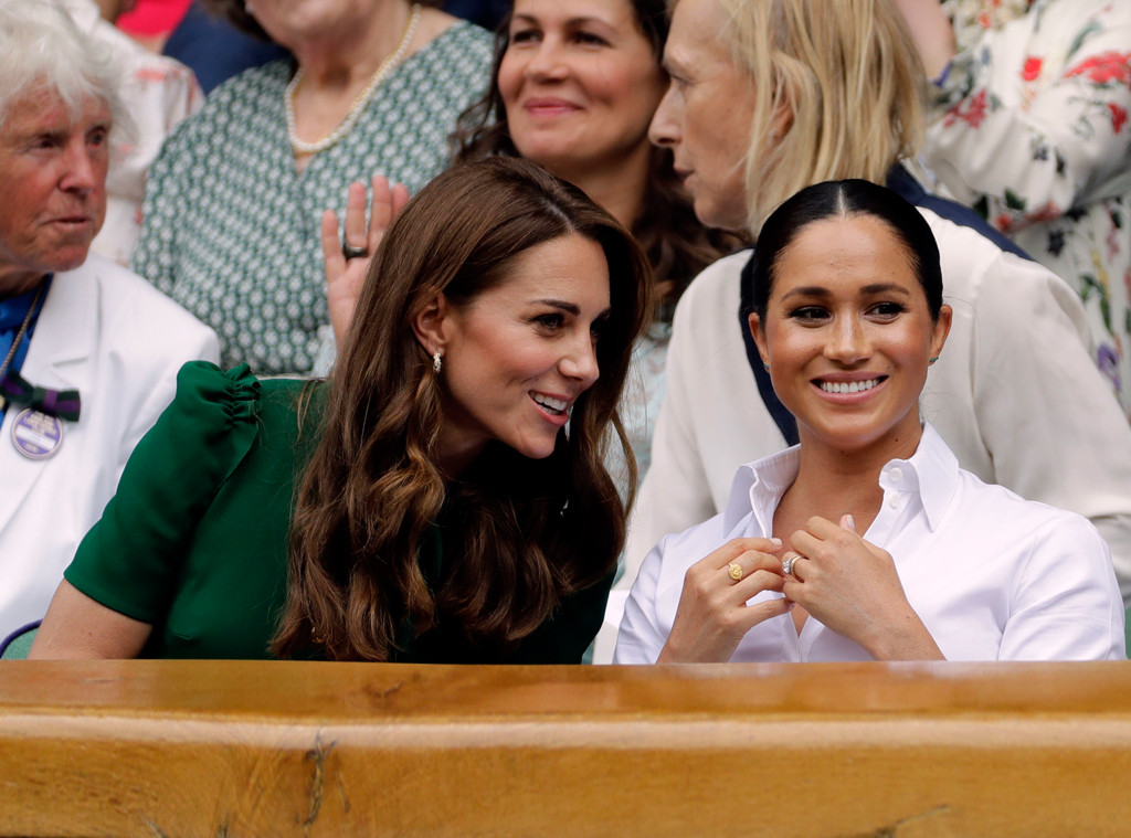 Kate Middleton, Meghan Markle, 2019 Wimbledon